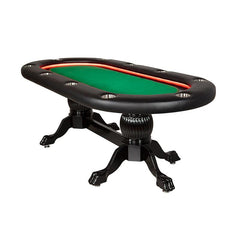 BBO Elite Alpha 94"  LED Sunken Playing Surface Poker Table (2BBO-ELTA)