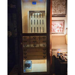 Olde English Display Cabinet Humidor by Quality Importers