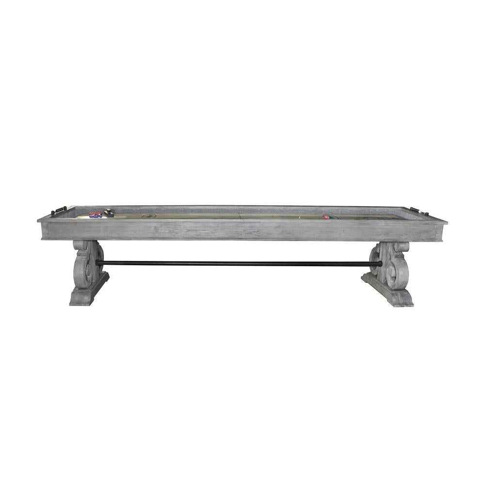 Imperial Barnstable 12 Foot Shuffleboard Table in Silver Mist