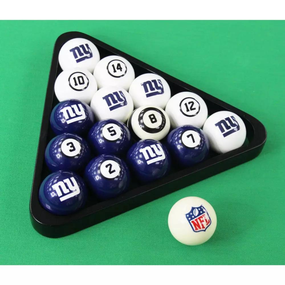 Imperial New York Giants Billiard Balls with Numbers