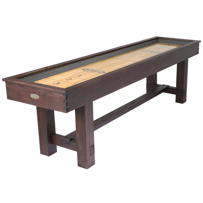 Imperial Reno Shuffleboard Table in Weathered Dark Chestnut